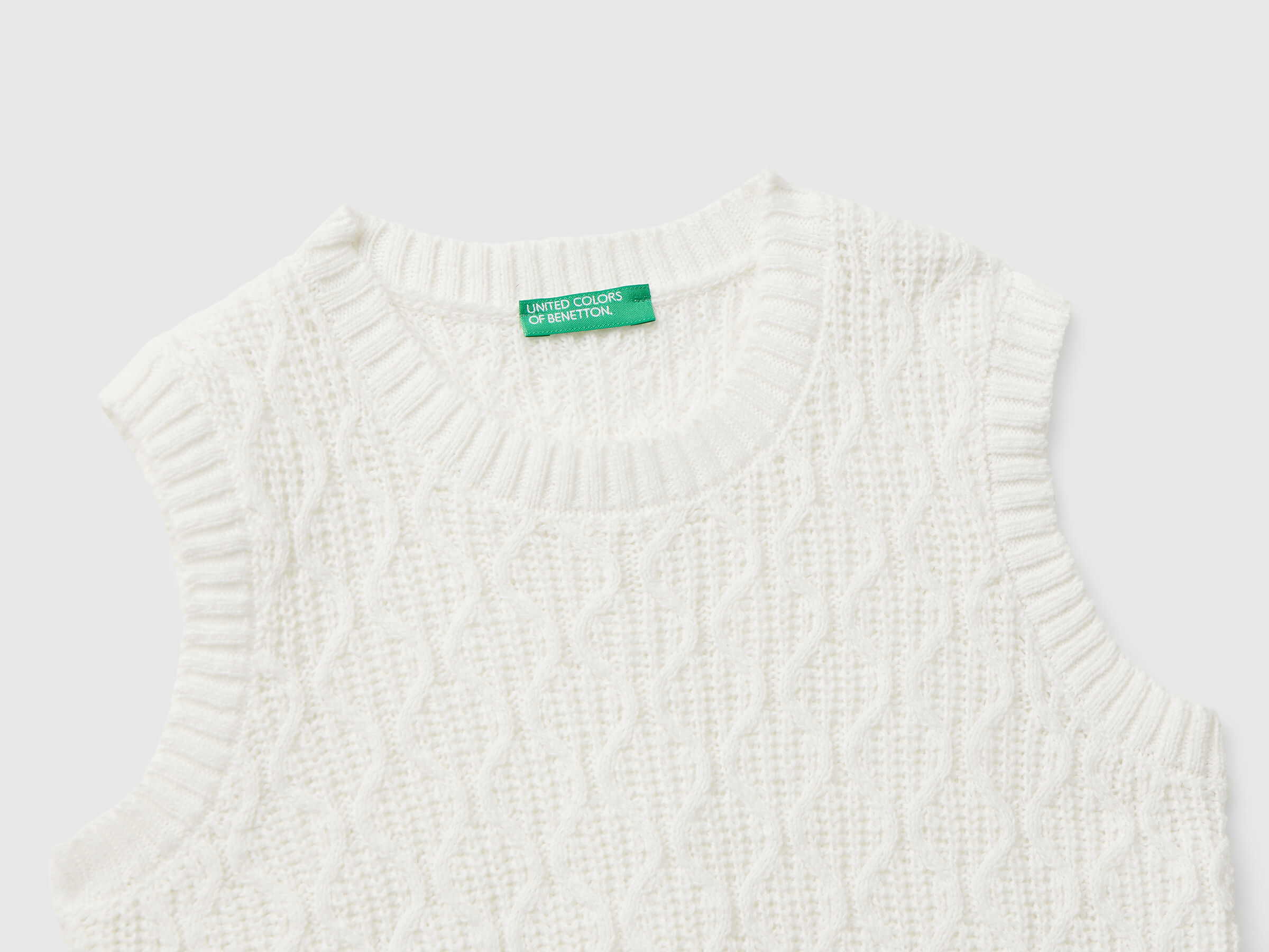 SLEEVELESS SWEATER Junior Girl image number 3